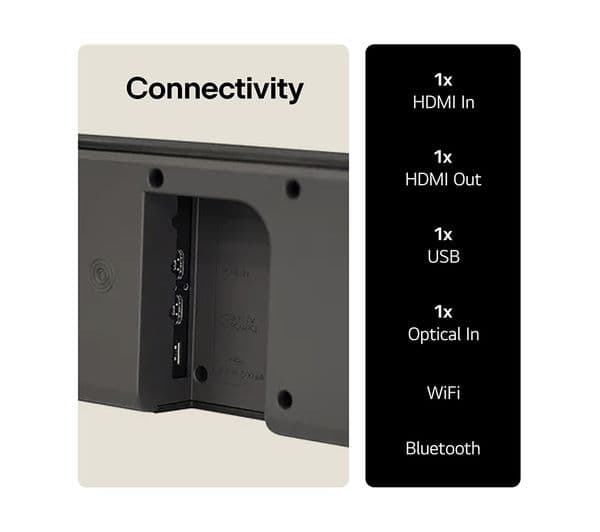 LG S80QR 5.1.3 Wireless Sound Bar with Dolby Atmos - Image 4