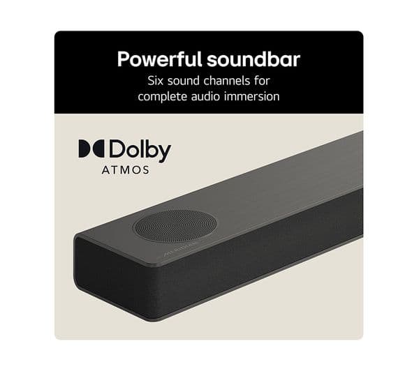 LG S80QR 5.1.3 Wireless Sound Bar with Dolby Atmos - Image 8