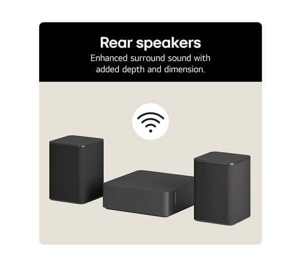 LG S80QR 5.1.3 Wireless Sound Bar with Dolby Atmos - Image 9