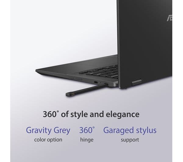 ASUS CM14 Flip 2-in-1 Touchscreen Grey - Image 3