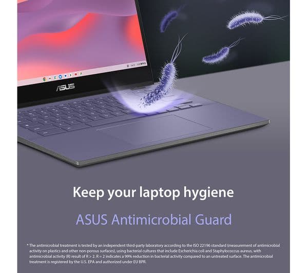 ASUS CM14 Flip 2-in-1 Touchscreen Grey - Image 6
