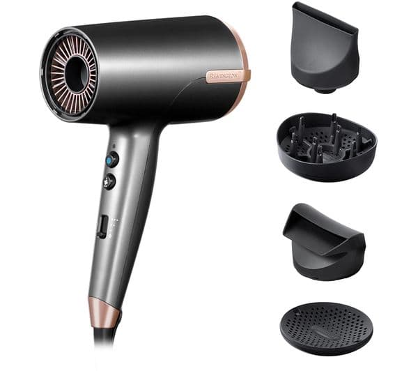 REMINGTON ONE D6077 Dry & Style Hairdryer - Dark Grey & Copper - Image 1