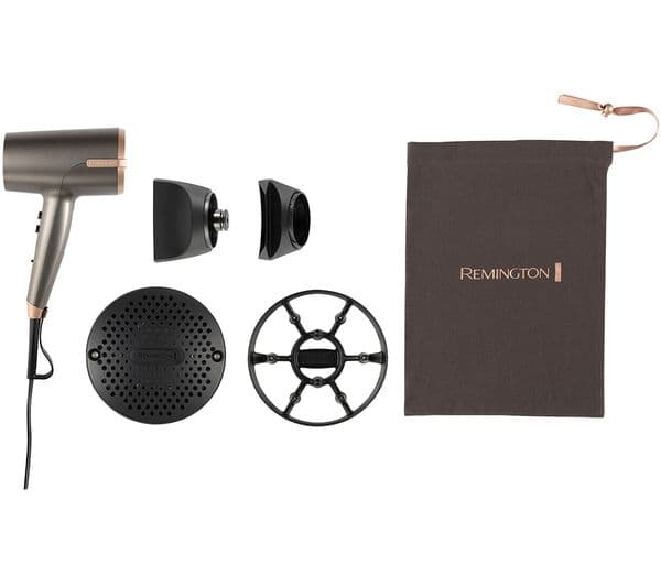 REMINGTON ONE D6077 Dry & Style Hairdryer - Dark Grey & Copper - Image 2