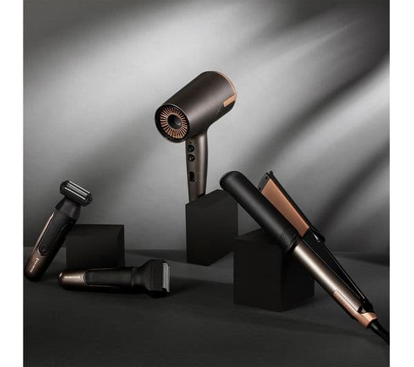 REMINGTON ONE D6077 Dry & Style Hairdryer - Dark Grey & Copper - Image 4
