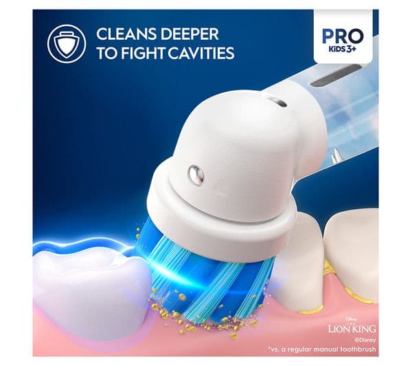 ORAL-B Pro Kids Electric Toothbrush - Lion King - Image 2