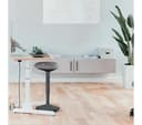 LEITZ Ergo Active Standing Stool with Comfort Seat - Dark Grey thumbnail 3