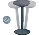 LEITZ Ergo Active Standing Stool with Comfort Seat - Dark Grey thumbnail 8
