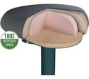 LEITZ Ergo Active Standing Stool with Comfort Seat - Dark Grey thumbnail 9