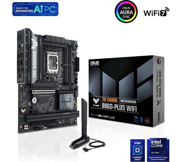 ASUS TUF Gaming B860-PLUS WIFI LGA1851 Motherboard - Image 2