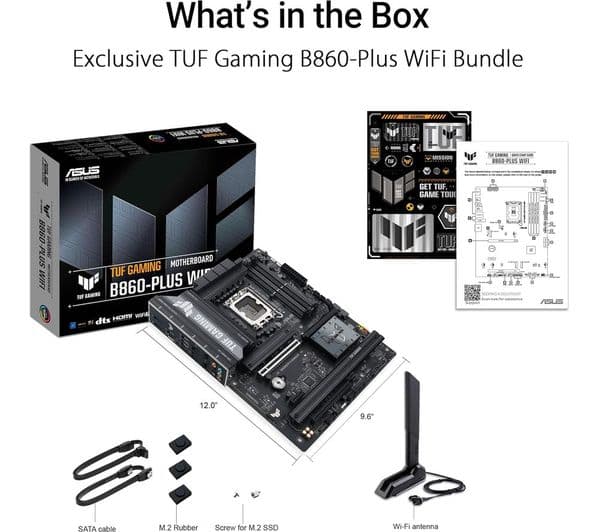 ASUS TUF Gaming B860-PLUS WIFI LGA1851 Motherboard - Image 3