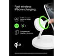 Belkin BoostCharge Pro Qi2 3-in-1 Charger White thumbnail 3