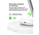 Belkin BoostCharge Pro Qi2 3-in-1 Charger White thumbnail 5