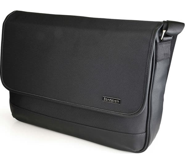 SANDSTROM S16PMSB17 15.6" Laptop Messenger Bag - Black - Image 2