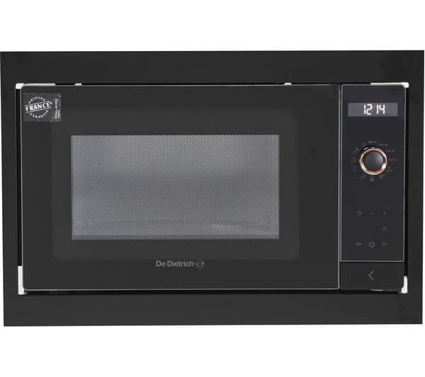 DE DIETRICH DME7121A Built-in Solo Microwave - Black - Image 1