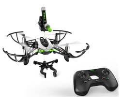 PARROT Mambo Mission Drone with Flypad Controller & FPV Goggles Bundle - Black & White - Image 1