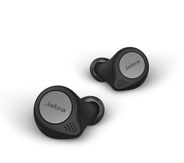 JABRA Elite Active 75T Wireless Bluetooth Noise-Cancelling Sports Earbuds - Titanium Black - Image 4
