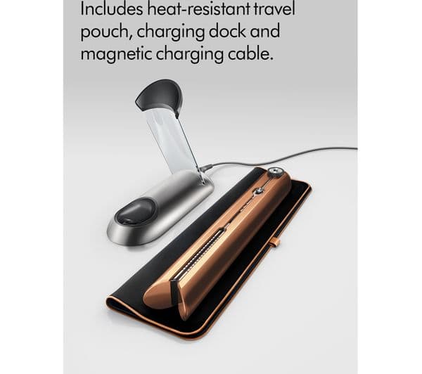 DYSON Corrale Hair Straightener - Bright Copper & Bright Nickel - Image 3