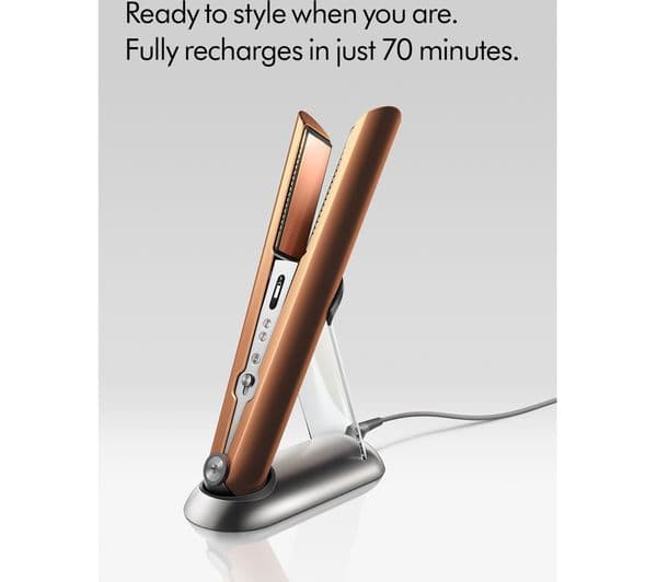 DYSON Corrale Hair Straightener - Bright Copper & Bright Nickel - Image 6