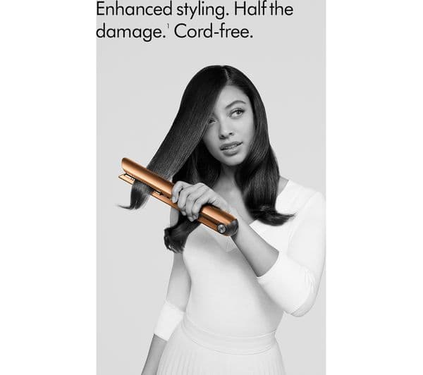 DYSON Corrale Hair Straightener - Bright Copper & Bright Nickel - Image 7