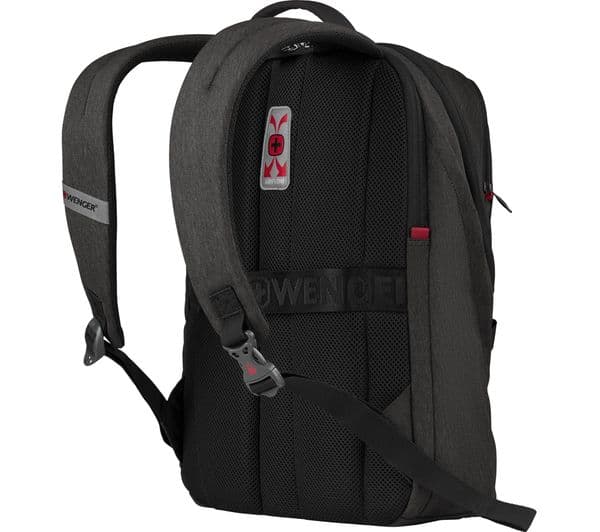 Wenger 611642 16" Laptop Backpack Grey - Image 2