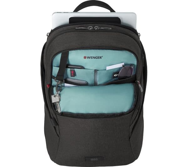 Wenger 611642 16" Laptop Backpack Grey - Image 3