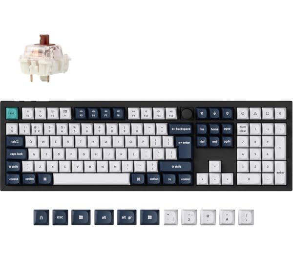 KEYCHRON Q6 Max Wireless Mechanical Gaming Keyboard - Carbon Black - Image 1