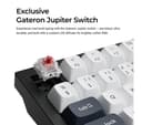 KEYCHRON Q6 Max Wireless Mechanical Gaming Keyboard - Carbon Black thumbnail 5