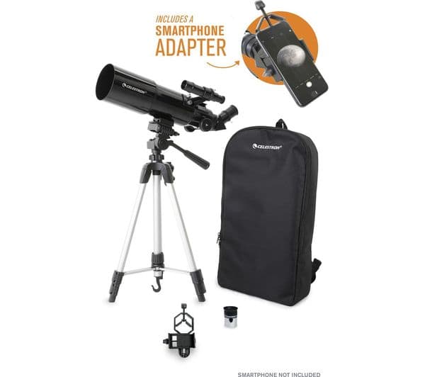 CELESTRON Travelscope 80 22030-CGL Refractor Telescope - Black - Image 1