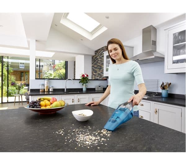 BLACK + DECKER Wet & Dry Dustbuster WDC215WA-GB Handheld Vacuum Cleaner - Blue - Image 5