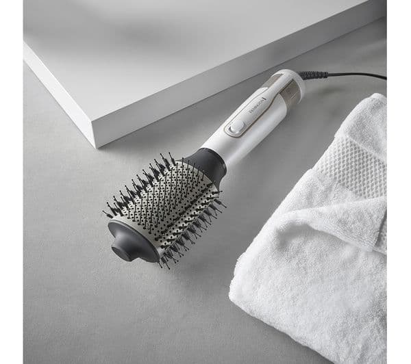 REMINGTON AS8901 HYDRAluxe Volumising Hot Air Styler - White - Image 5