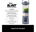 Ninja Blast BC151UKNV Cordless Blender - Denim Blue thumbnail 10