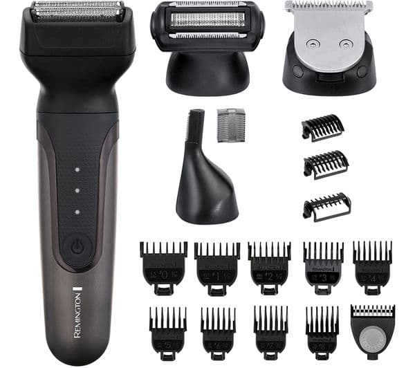 REMINGTON PG780 One Total Body Wet & Dry Multi-Groomer - Black & Dark Grey - Image 1