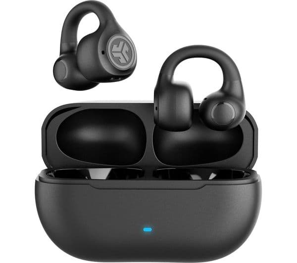 JLab Flex Open Earbuds Black - Image 1
