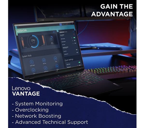 Lenovo Legion Pro 7 16" Gaming Laptop - Intel® Core™ i9, RTX 4080, 1 TB SSD - Image 3