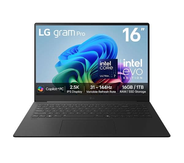 LG gram Pro 16Z90TS-G.AU79A1 Intel Core Ultra 7 16GB 1TB Grey - Image 1