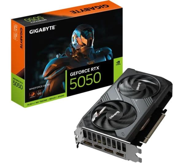 GIGABYTE GeForce RTX 5050 8 GB WINDFORCE OC Graphics Card - Image 2