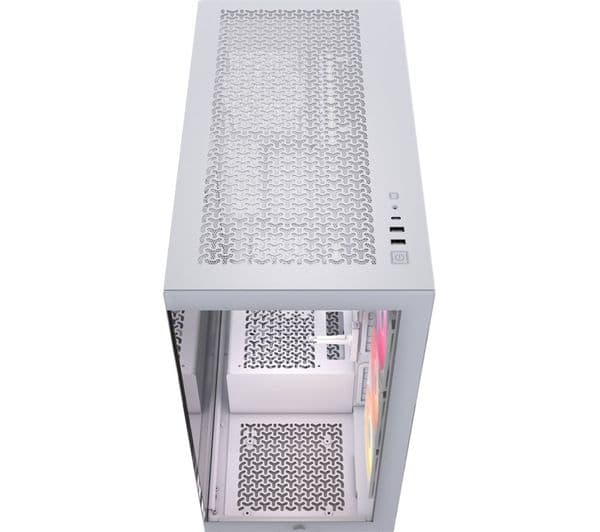 CORSAIR 3500X RS-R ARGB PC Case White - Image 3