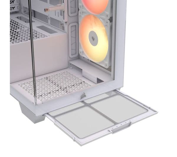 CORSAIR 3500X RS-R ARGB PC Case White - Image 6