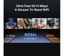 TP-LINK Archer BE550 WiFi 7 Router - BE 9500, Tri-Band thumbnail 6