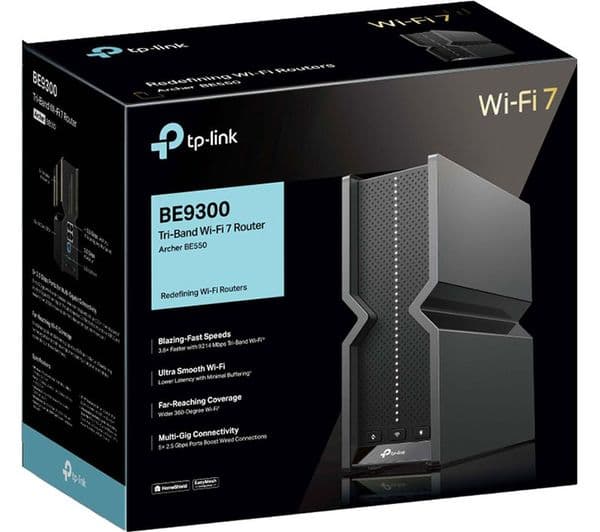 TP-LINK Archer BE550 WiFi 7 Router - BE 9500, Tri-Band - Image 9