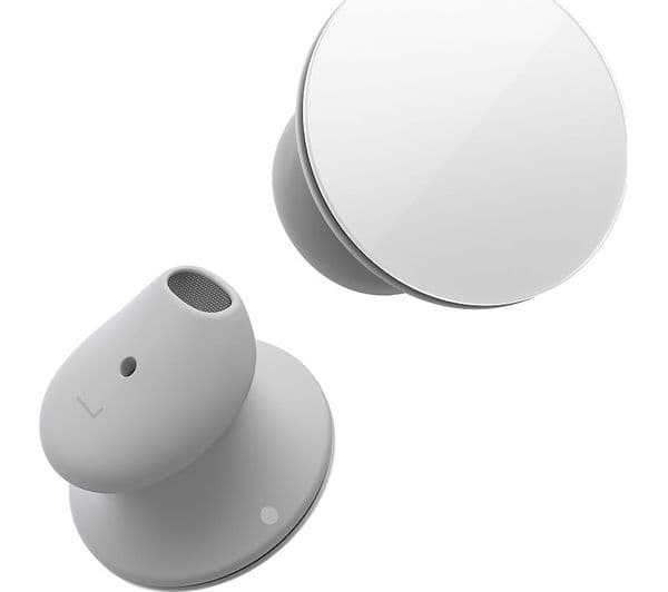 MICROSOFT Surface Wireless Bluetooth Earbuds - Glacier - Image 2