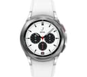 SAMSUNG Galaxy Watch4 Classic 4G with Bixby & Google Assistant - Silver, 42 mm thumbnail 1