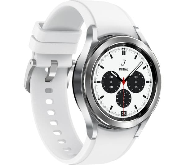 SAMSUNG Galaxy Watch4 Classic 4G with Bixby & Google Assistant - Silver, 42 mm - Image 7