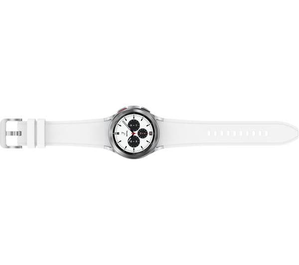 SAMSUNG Galaxy Watch4 Classic 4G with Bixby & Google Assistant - Silver, 42 mm - Image 9