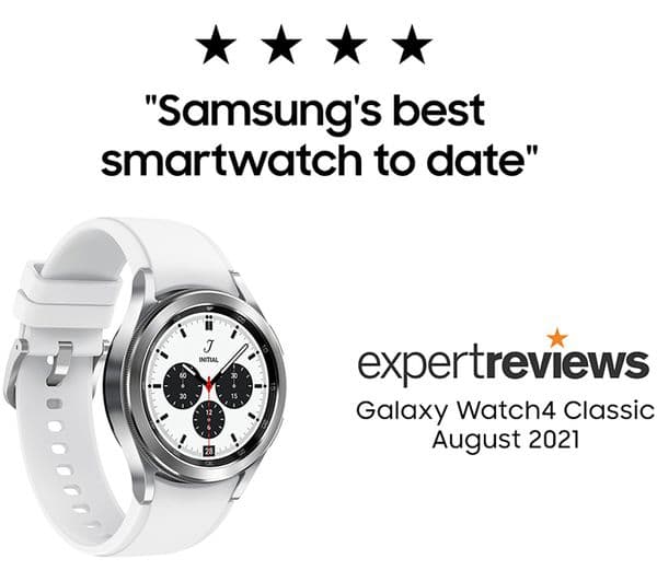 SAMSUNG Galaxy Watch4 Classic 4G with Bixby & Google Assistant - Silver, 42 mm - Image 3