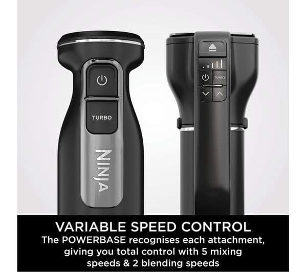 Ninja Foodi 3-in-1 CI100UK Hand Blender, Mixer & Chopper - Black - Image 6