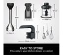 Ninja Foodi 3-in-1 CI100UK Hand Blender, Mixer & Chopper - Black thumbnail 7