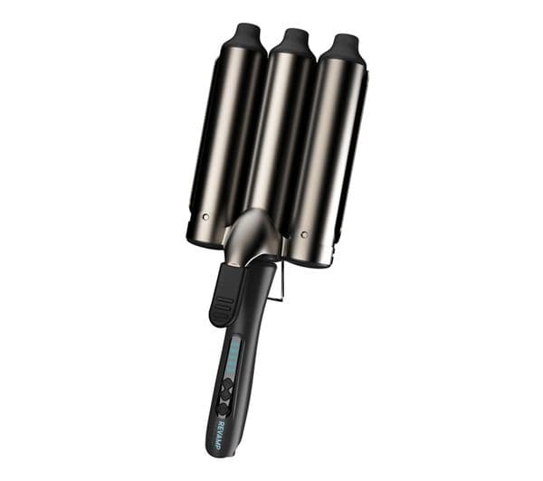 REVAMP Boho Beach Waver XL Professional Ceramic Waver - Black - Image 1