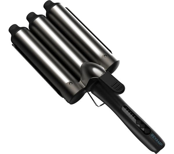 REVAMP Boho Beach Waver XL Professional Ceramic Waver - Black - Image 3