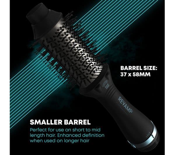 REVAMP Volume Blow Dry Hot Air Styler - Black - Image 2